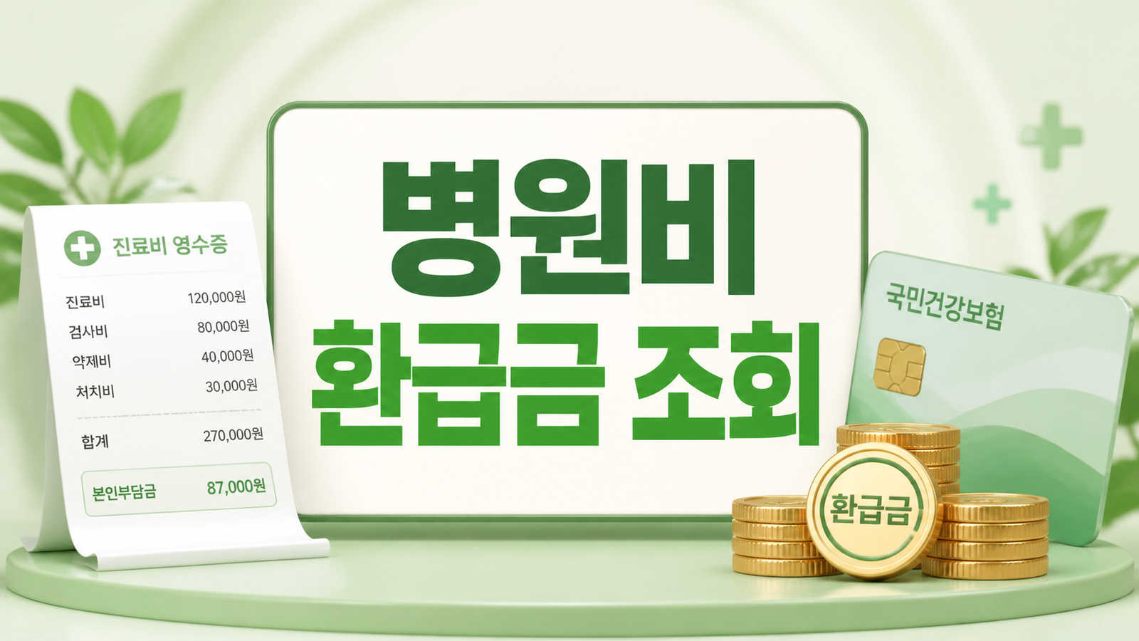 본인부담상한제 병원비 환급금, 대상 조회·신청 방법